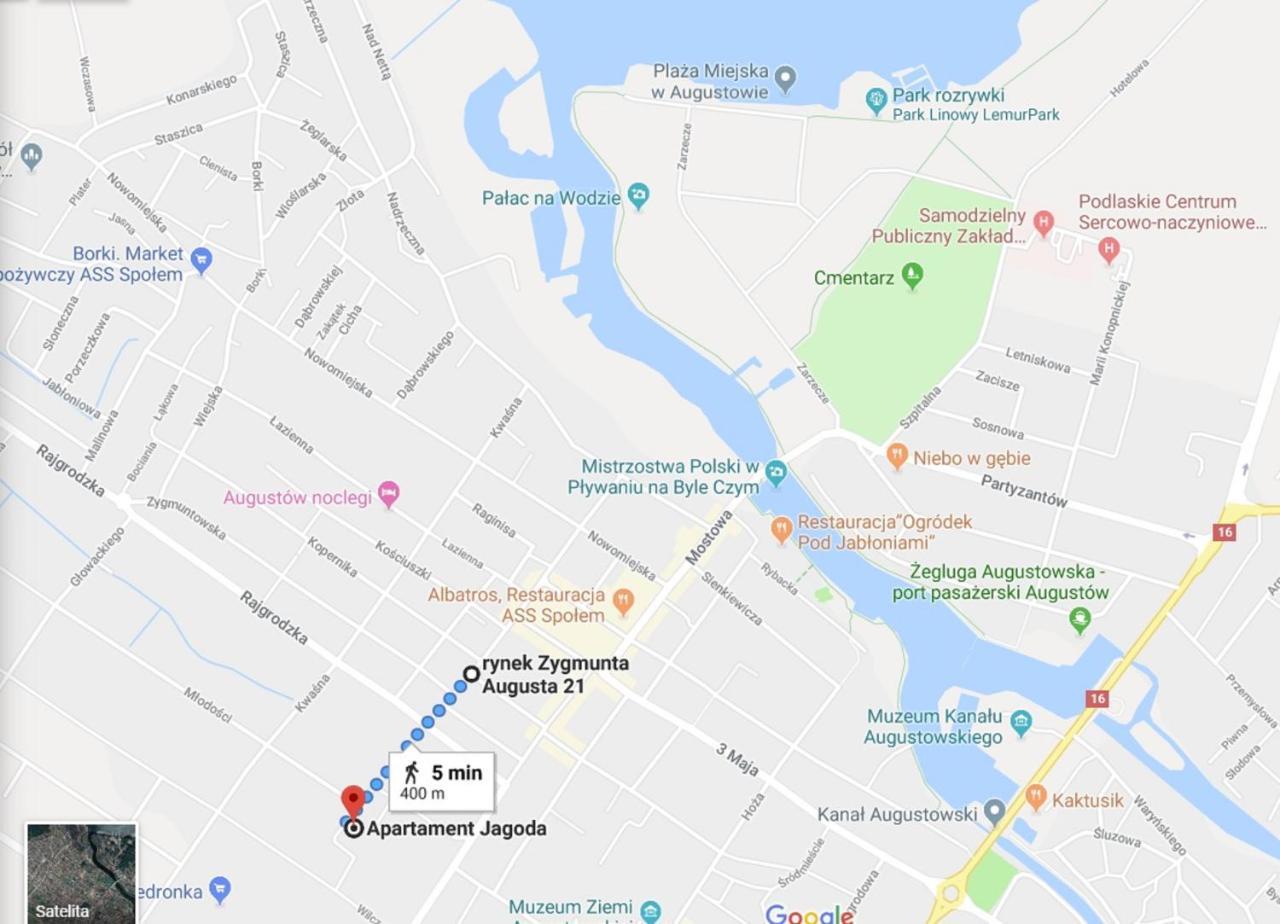 Apartament Jagoda Аугустов Екстериор снимка